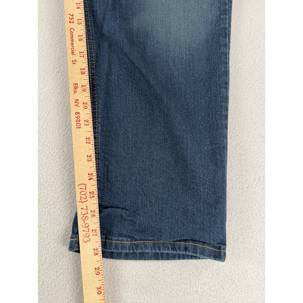 Levi's 541 Mens Athletic Stretch Jeans 42X28 Dark Blue Wash Denim - Picture 4 of 10